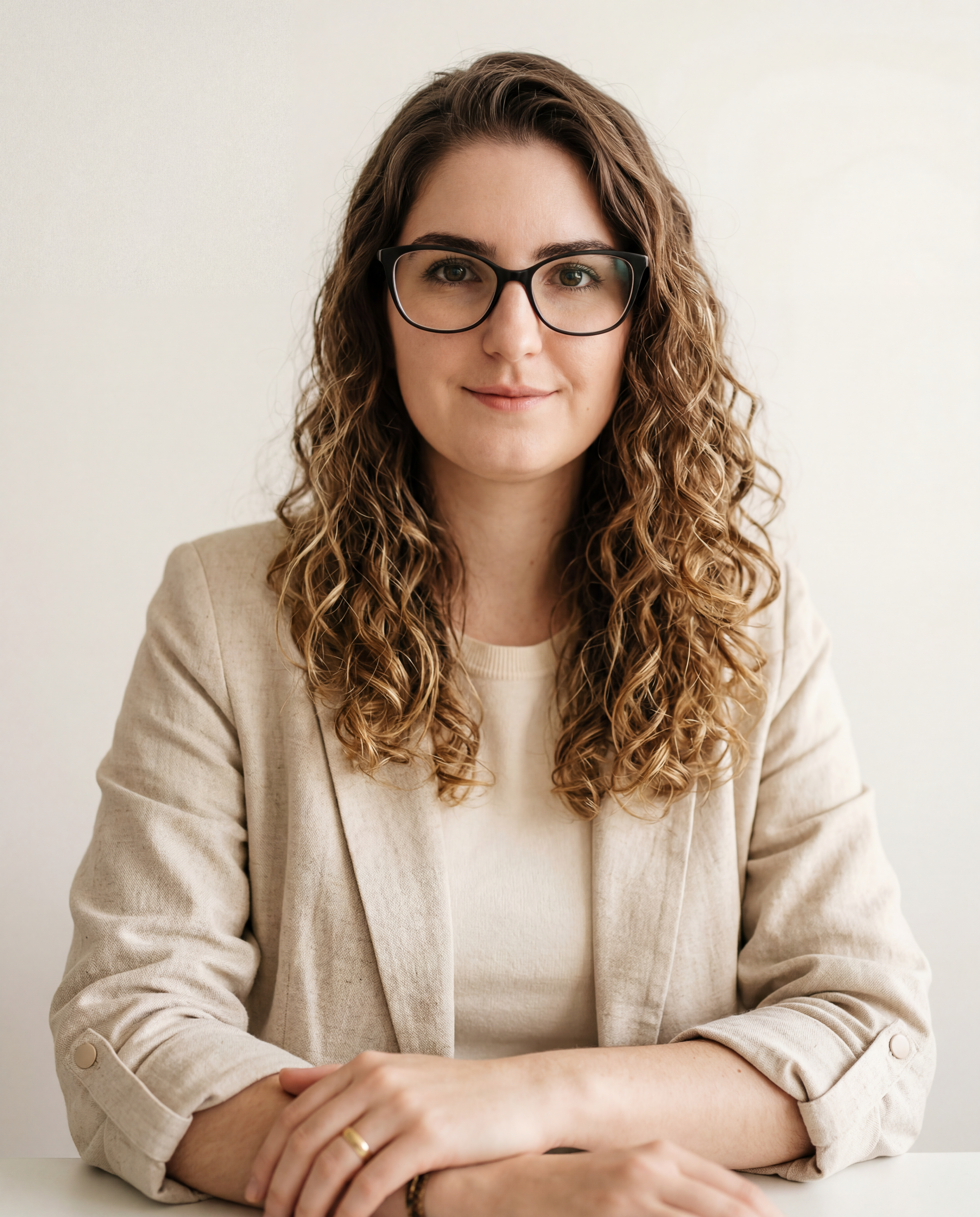 Dra. Thais Heringer em seu consultório
